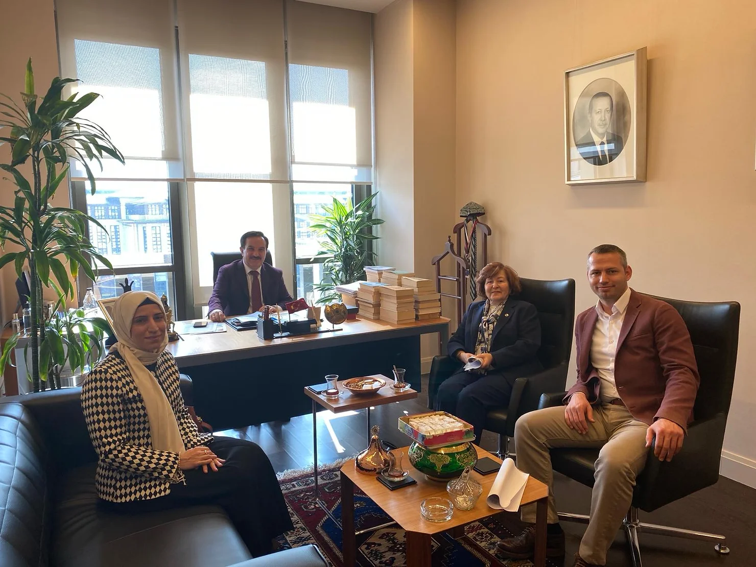 TEİS'den Cumhurbaşkanı Başdanışmanı Köroğlu'na Ziyaret