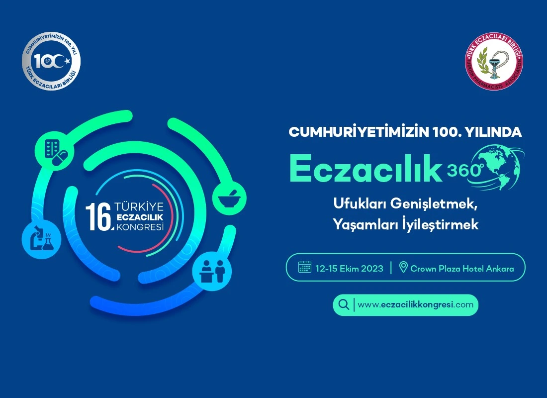 16. Türkiye Eczacılık Kongresi Kayıtları Başladı  