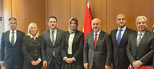 Ankara Eczacı Odası'ndan SGK'ya Ziyaret